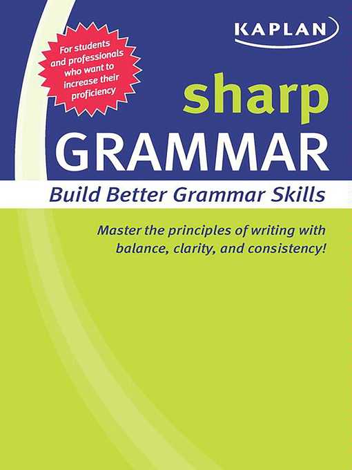 Cover image for Sharp Grammar
